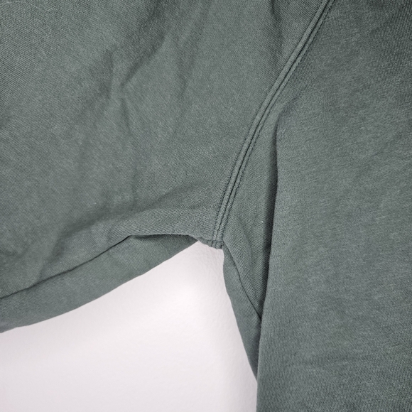 Old Navy Drop Shoulder Crew Neck Green Sweatshirt Sz M - Picture 5 of 7